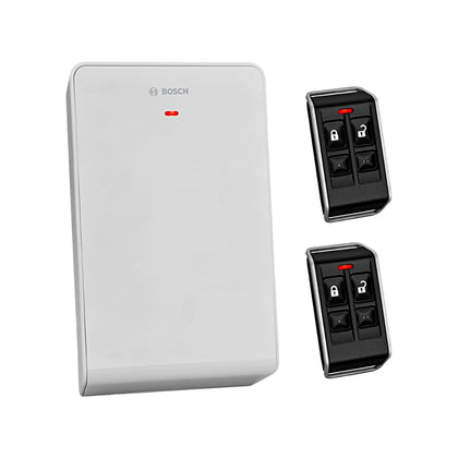 Bosch B810 DLX Wireless Key Fob Kit — B810 RADION Receiver + 2x RFKF-FBS Remotes