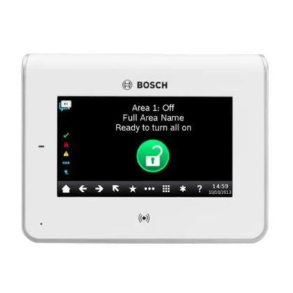Bosch B942W — G-Series 4.3" Touchscreen Keypad with Prox Reader (White)