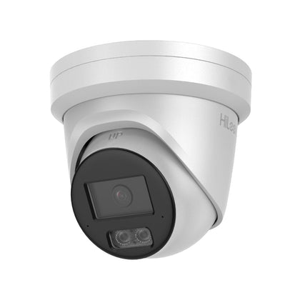 HiLook IPC-T581H-MU — 8MP 4K Hi-Color Turret Camera (White Light 30m, 2.8mm)