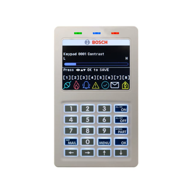 Bosch CP737B & CP736B — LCD Alarm Keypad (Solution 2000/3000/6000) — image 1
