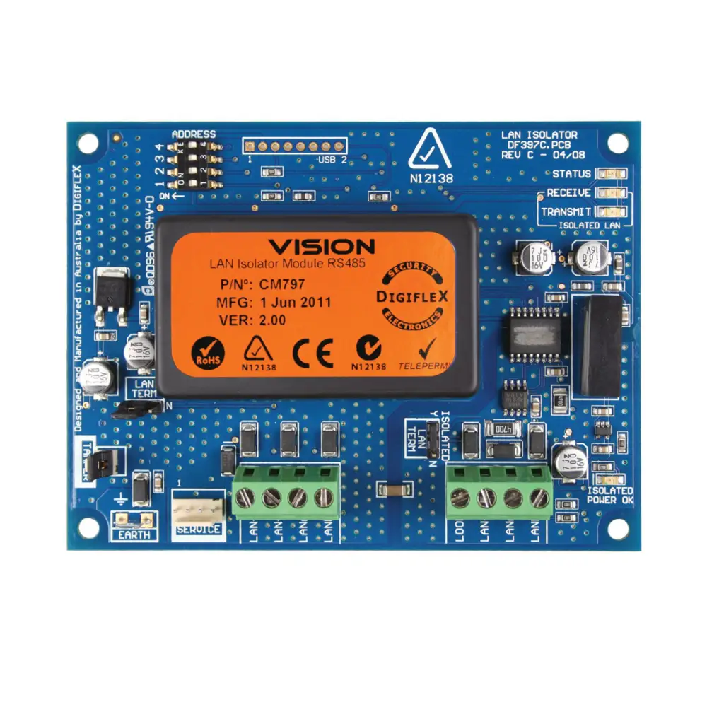 Bosch CM797B — LAN & Power Isolator Module (Sol 16i/144/E Series)