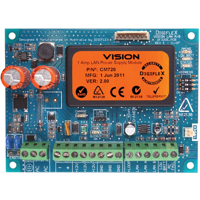 Bosch CM720B — 1A LAN Power Supply Module (Blue, Sol 16i/144/6000)