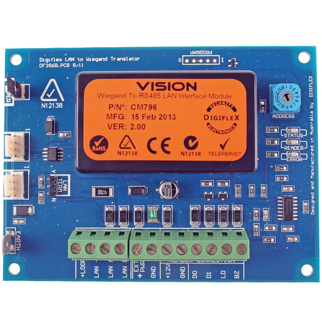 Bosch CM796B — Wiegand-to-RS485 Converter Module (Sol 6000/144)