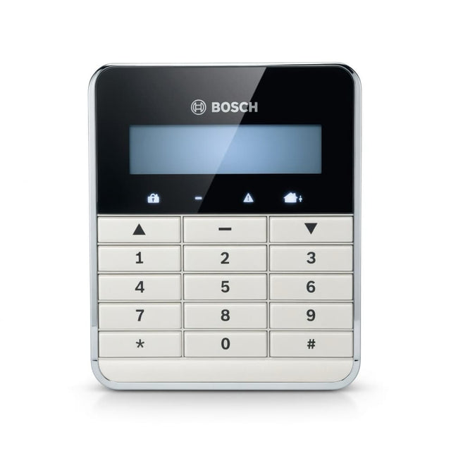 Bosch IUI-SOL-TEXT — Solution 2000/3000 Alphanumeric LCD Codepad (White) — image 1