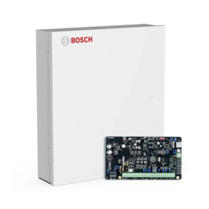 Bosch F.01U.395.464 — Solution 2000 Hardwired Alarm Panel with White Enclosure (8 Zone)
