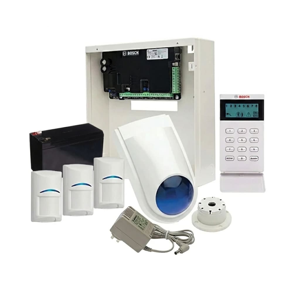 Bosch Solution 3000 Alarm Kit — 3 Blue Line Gen2 PIRs + Keypad (Choice) — image 1