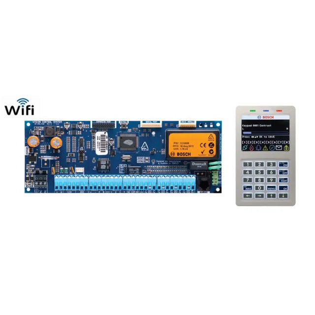 Bosch CC610GWF-2 — Solution 6000 Panel (CC610PB) + White WiFi Keypad CP737B (144 Zone)