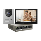 Dahua 10″ Android Video Intercom Kit — VTO2202F-P-S2 Door Station & 4-Port PoE Switch — image 1