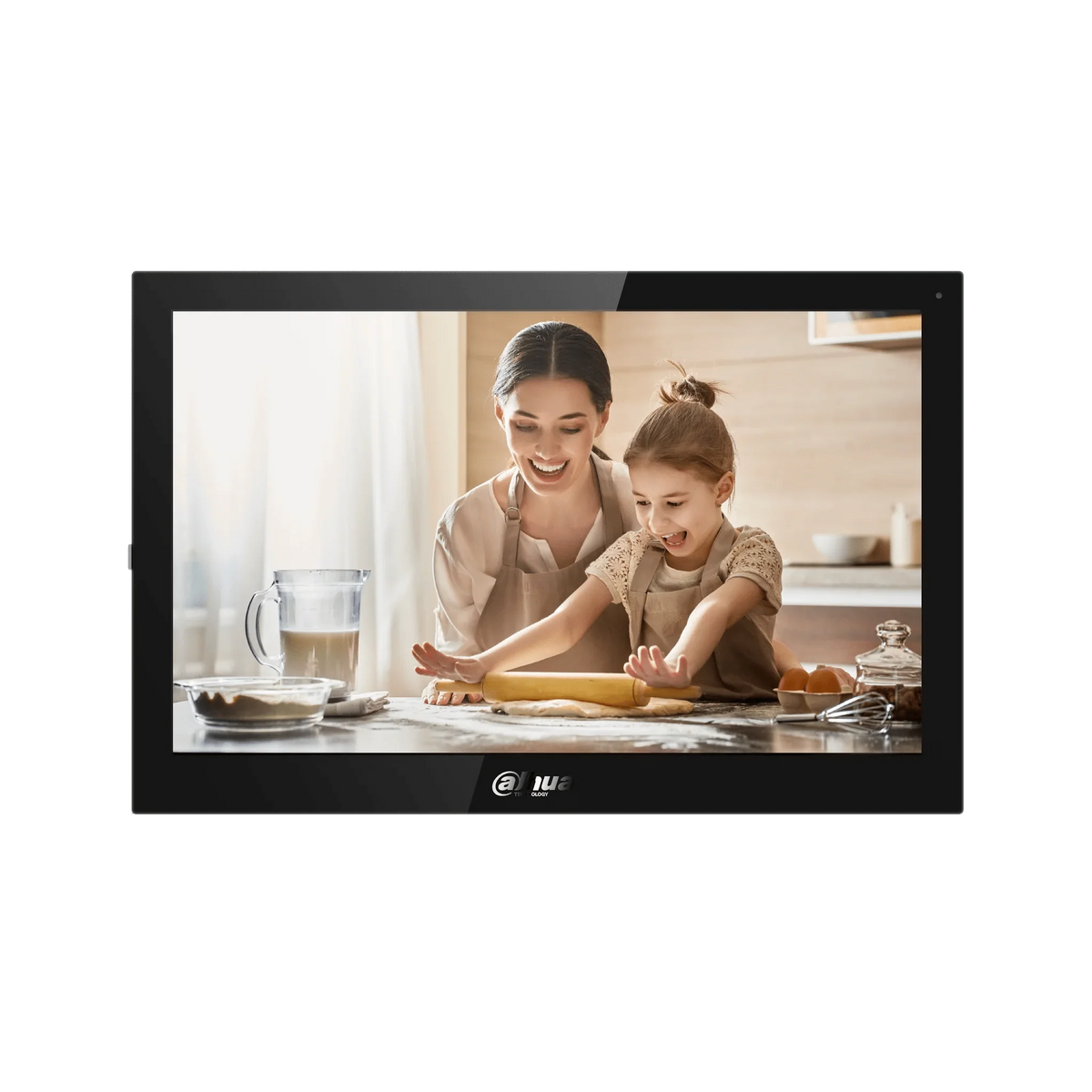 Dahua 10″ Android Video Intercom Kit — VTO2202F-P-S2 Door Station & 4-Port PoE Switch — image 3
