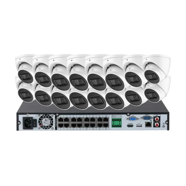Dahua 16 × 5MP WizSense AI CCTV Kit — 16CH 4K NVR + 4TB HDD Bundle