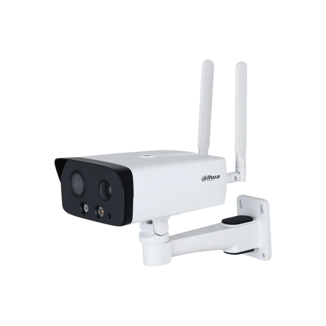 Dahua DH-IPC-HFW3441DG-AS-4G-EAU-B — 4 MP 4G LTE Fixed-Focal IR Bullet WizSense 3 Network Camera (3441 Series) — image 1