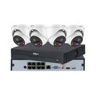 Dahua 4 × 6MP TiOC 3.0 Full-Colour CCTV Kit — Active Deterrence, Two-Way Audio + 4CH or 8CH AcuPick NVR — image 3