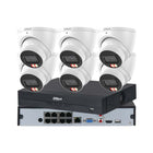 Dahua 6 × 8MP 4K Full-Colour Smart Dual-Light CCTV Kit — 8-Channel PoE AI NVR — image 1