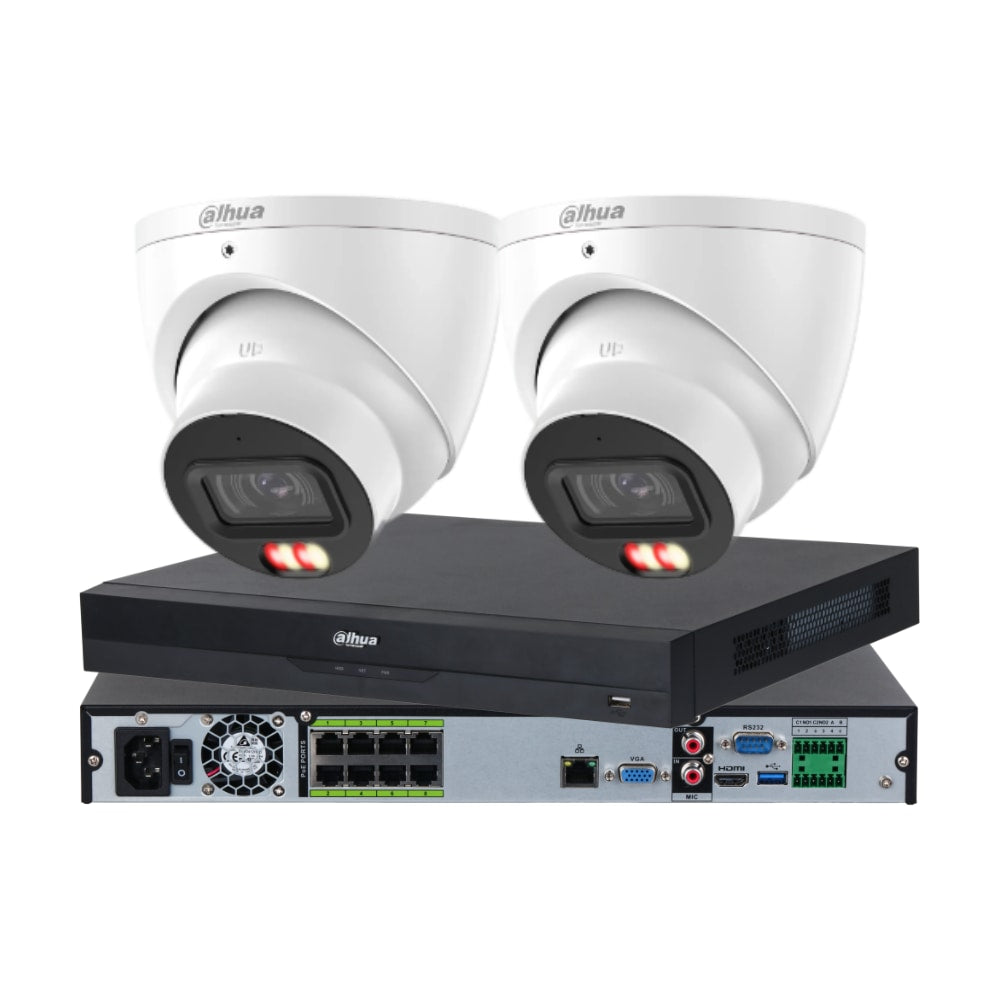 Dahua AcuPick Full-Colour CCTV Kit — 2–8 × 8MP Smart Dual-Light + 8CH AcuPick AI NVR — image 1