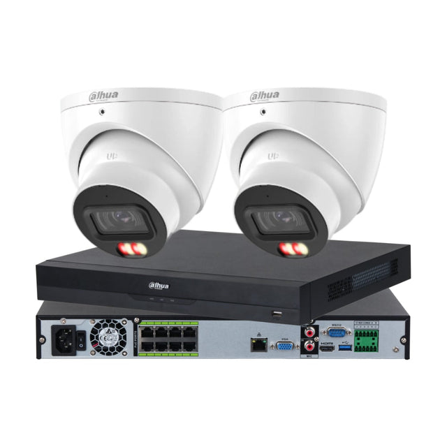 Dahua AcuPick Full-Colour CCTV Kit — 2–8 × 8MP Smart Dual-Light + 8CH AcuPick AI NVR — image 1