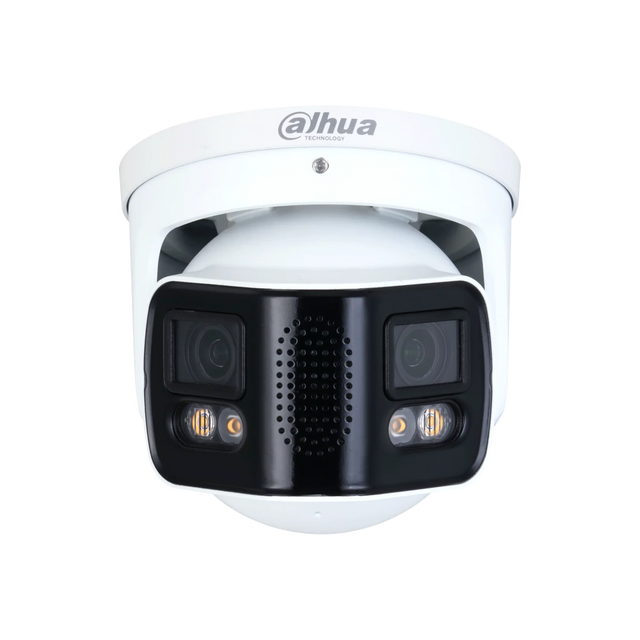 Dahua DH-IPC-PDW5849-A180-E2-ASTE — 8 MP (2× 4 MP) 180° Panoramic Duo Splicing Full-Colour Eyeball Turret WizMind 5 (5849 Series)