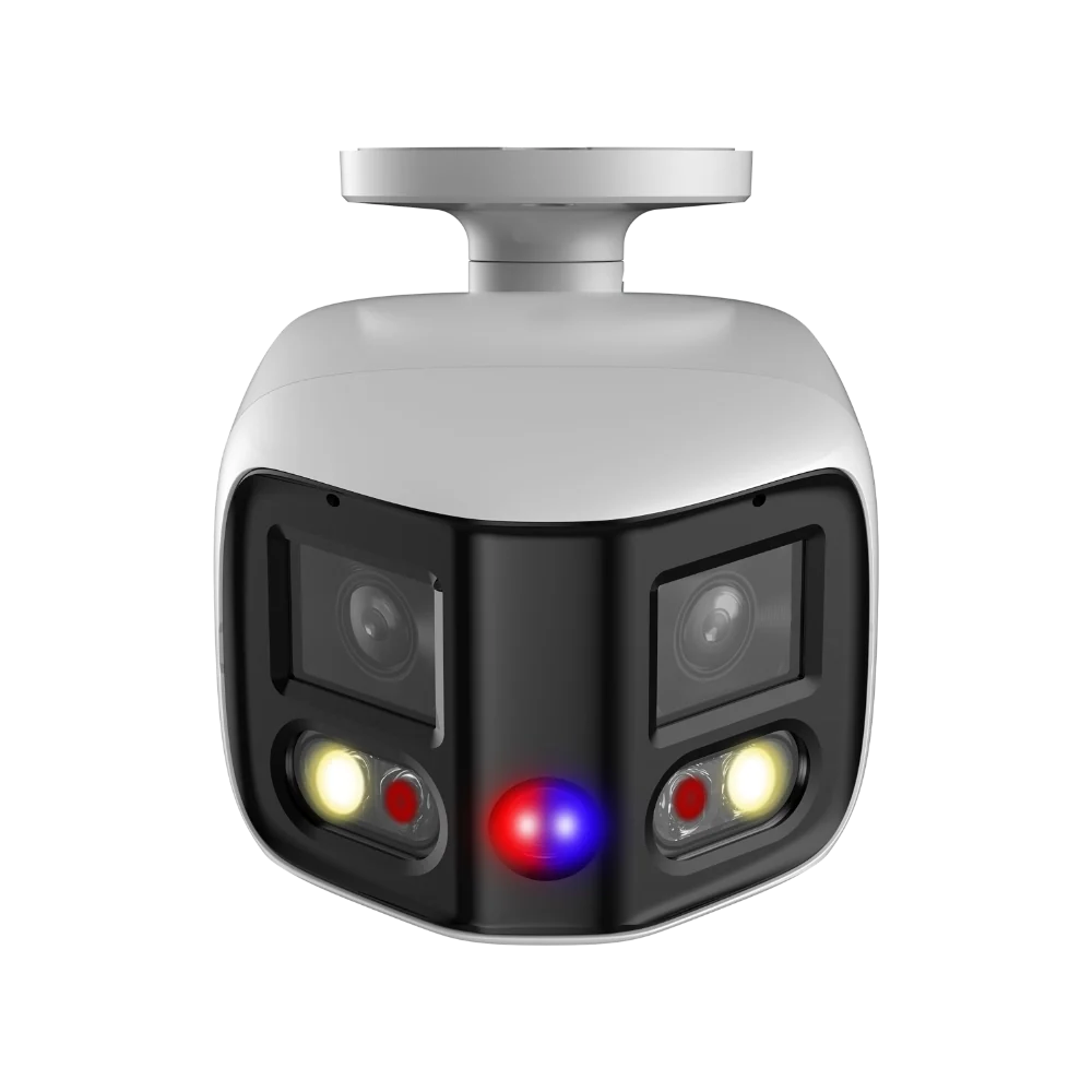 Dahua DH-IPC-PFW3849S-A180-AS-PV-ANZ — 8 MP (2× 4 MP) 180° Panoramic Dual-Sensor TiOC 2.0 Active Deterrence Bullet WizSense 3 Network Camera — image 2