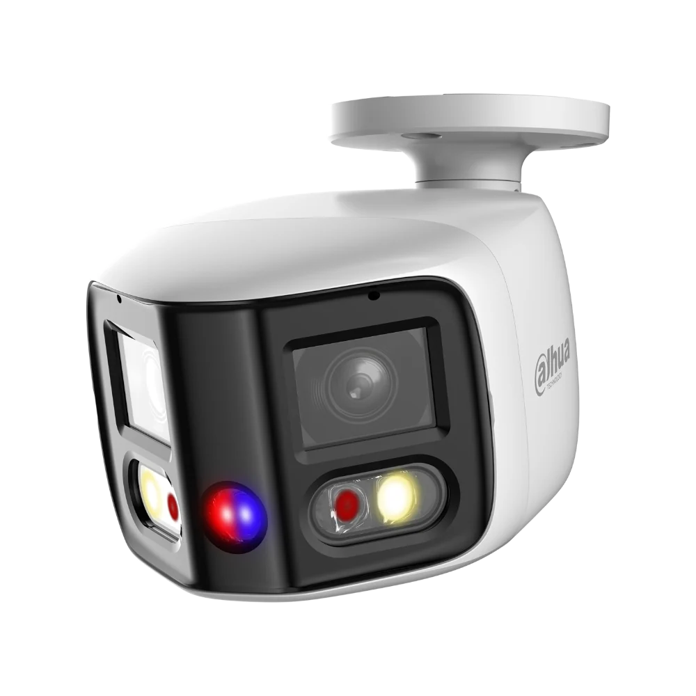 Dahua DH-IPC-PFW3849S-A180-AS-PV-ANZ — 8 MP (2× 4 MP) 180° Panoramic Dual-Sensor TiOC 2.0 Active Deterrence Bullet WizSense 3 Network Camera — image 3