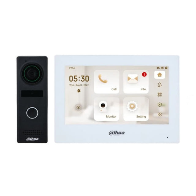 Dahua DHI-KTH01M 4-Wire Hybrid Video Intercom Kit with Wi-Fi Monitor — image 1