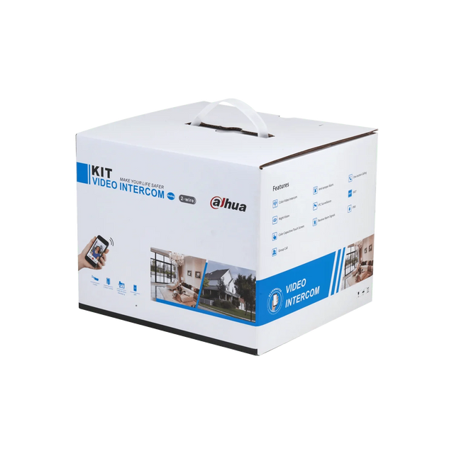 Dahua DHI-KTX01(S) 2-Wire Video Intercom Kit with Wi-Fi Monitor & DMSS App Control