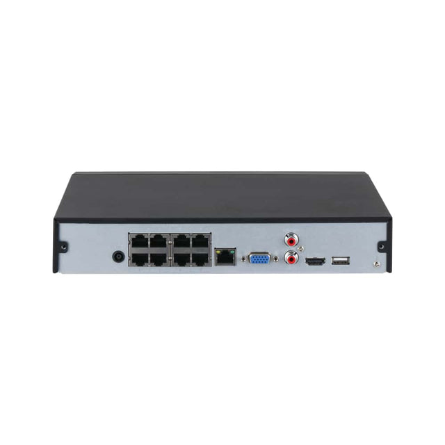 Dahua DHI-NVR4108HS-8P-AI/ANZ 8-Channel 4K WizSense AI NVR with 8 PoE+ Ports