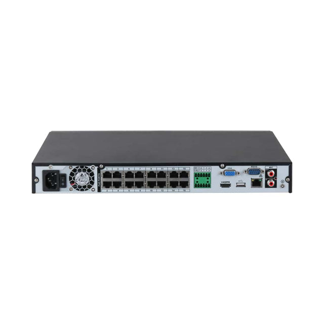 Dahua DHI-NVR4216-16P-AI/ANZ 16-Channel 4K WizSense AI NVR with 16 PoE+ Ports | ONVIF Support