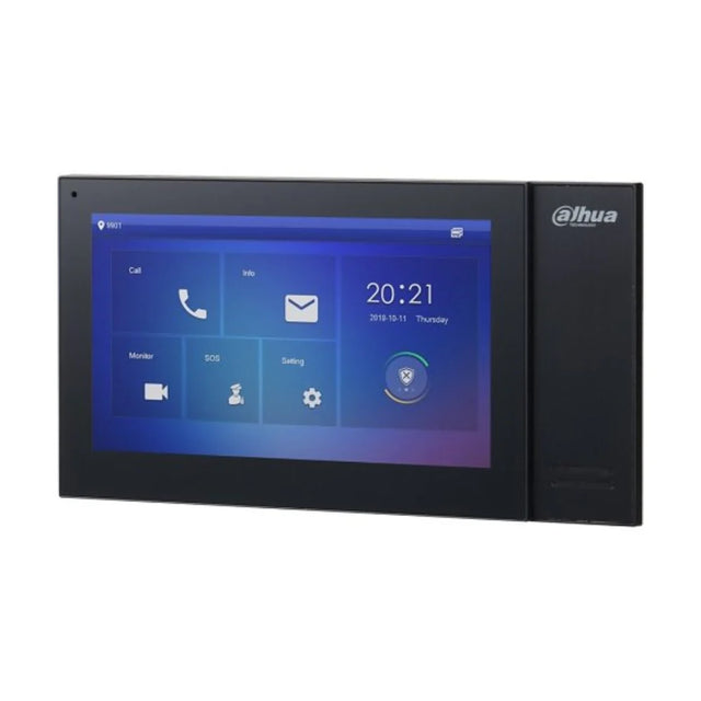 Dahua IP Indoor Monitor 7-inch, Alarm Integration, DHI-VTH2421FB-P