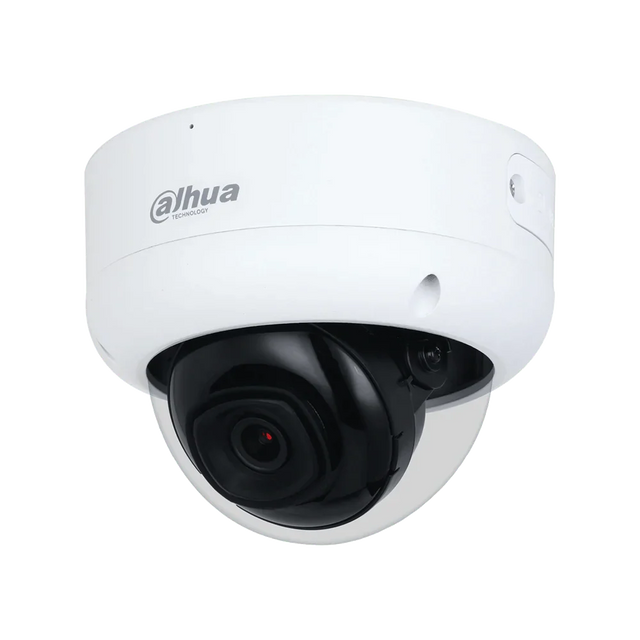 Dahua DH-IPC-HDBW3666EP-AS-AUS — 6 MP Fixed-Focal Starlight IR Vandal Dome WizSense 3 Network Camera (3666 Series, 2.8 mm)