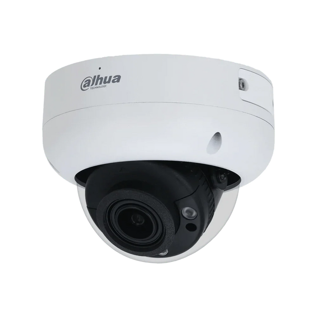 Dahua DH-IPC-HDBW3666RP-ZAS-AUS — 6 MP Motorised Vari-Focal Starlight Vandal Dome WizSense 3 Network Camera (3666 Series, 2.7–13.5 mm)