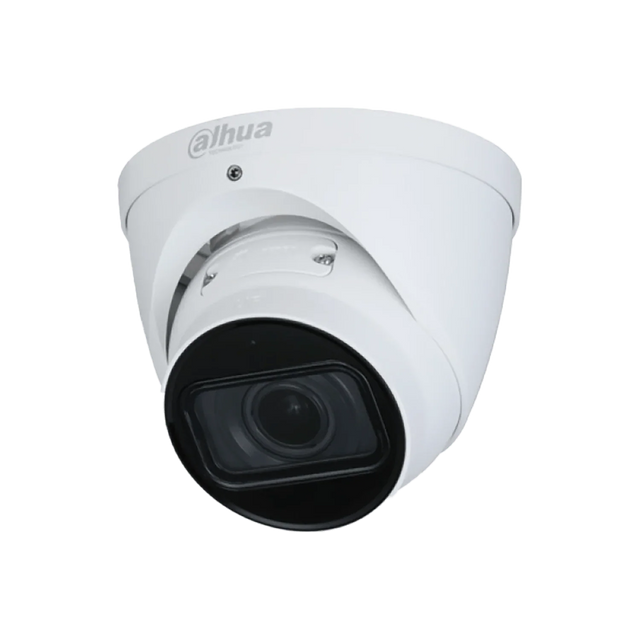 Dahua DH-IPC-HDW3866TP-ZS-AUS — 8 MP 4K Motorised Vari-Focal Starlight IR Eyeball Turret WizSense 3 Network Camera (3866 Series, 2.7–13.5 mm)