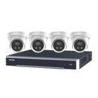 Hikvision 8MP 4K CCTV Kit — 4 × AcuSense Turret Cameras + 4CH or 8CH PoE NVR — image 1