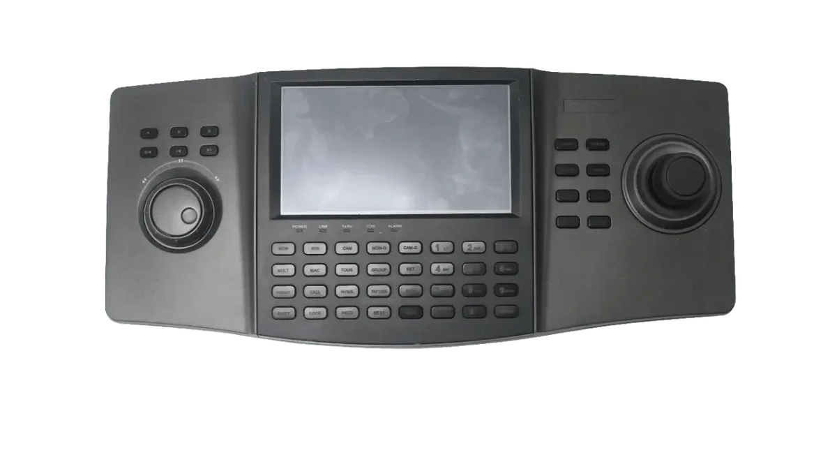 Hikvision DS-1100KI 7" Touch Network Keyboard & Joystick — PTZ, DVR/NVR Control