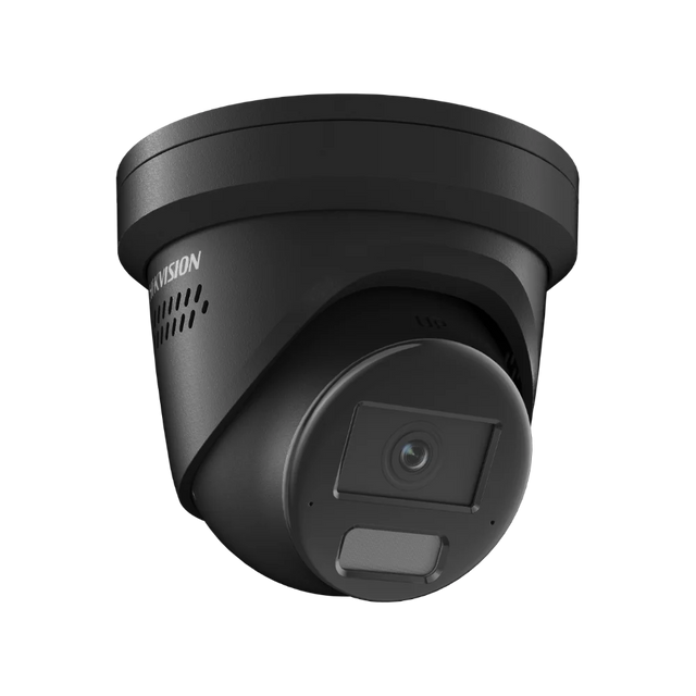 Hikvision DS-2CD2386G2H-IS2U/SL — 8MP 4K AcuSense Live-Guard Turret with Smart Hybrid Light, Strobe & Two-Way Audio