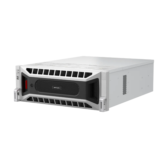 Hikvision DS-96256NXI-S24R 256 Channel 4U Enterprise NVR — 480 TB, Dual PSU, RAID, AcuSense AI