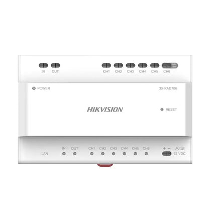 DS-KAD706-P — Hikvision Gen2 2-Wire Distributor + AU Power Adaptor