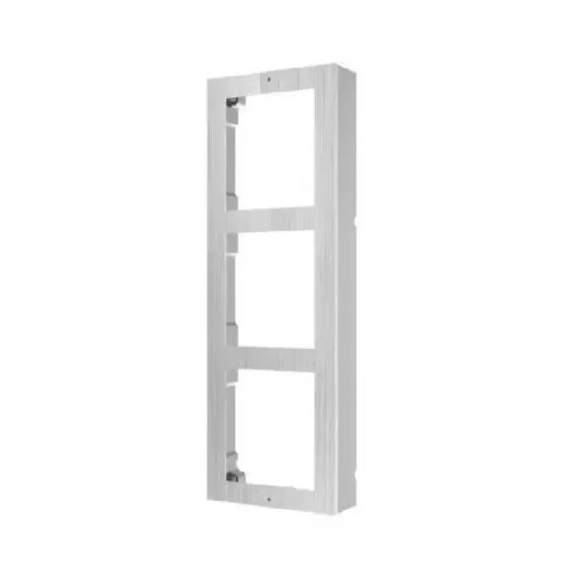 DS-KD-ACW3/S — Hikvision Gen2 Stainless Steel 3-Module Surface Mounting Box