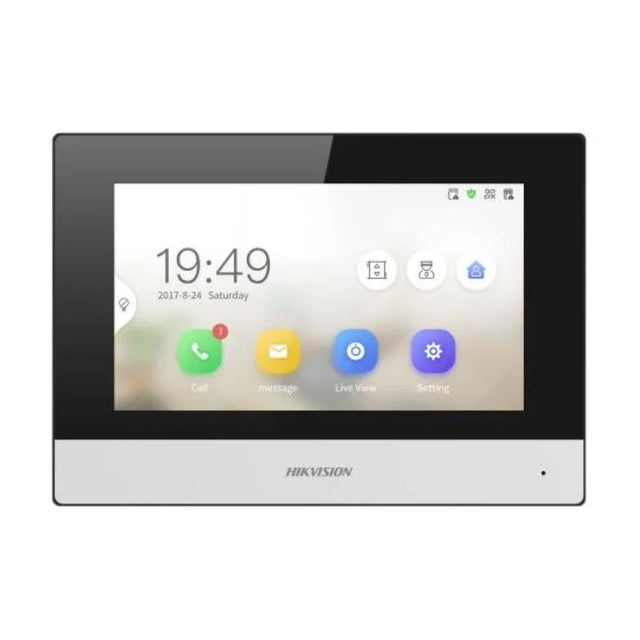 Hikvision DS-KH6320Y-WTE2 7" Two-Wire Indoor Intercom Monitor — Wi-Fi, Hik-Connect — image 1