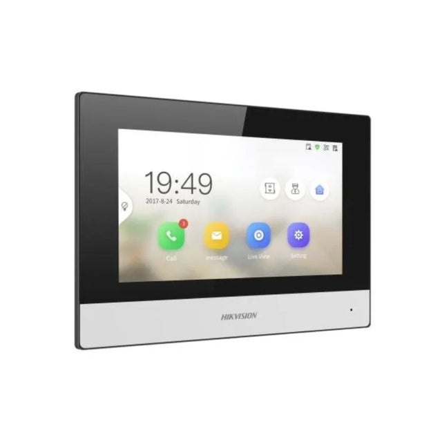 Hikvision DS-KH6320Y-WTE2 7" Two-Wire Indoor Intercom Monitor — Wi-Fi, Hik-Connect