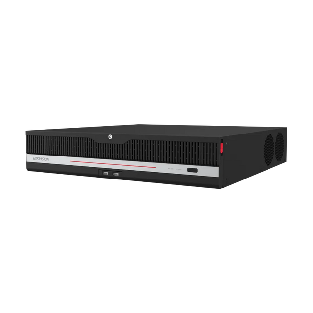 Hikvision iDS-9632NXI-P8 32 Channel DeepinMind Pro AI NVR — AcuSeek, Face Recognition, 128 TB