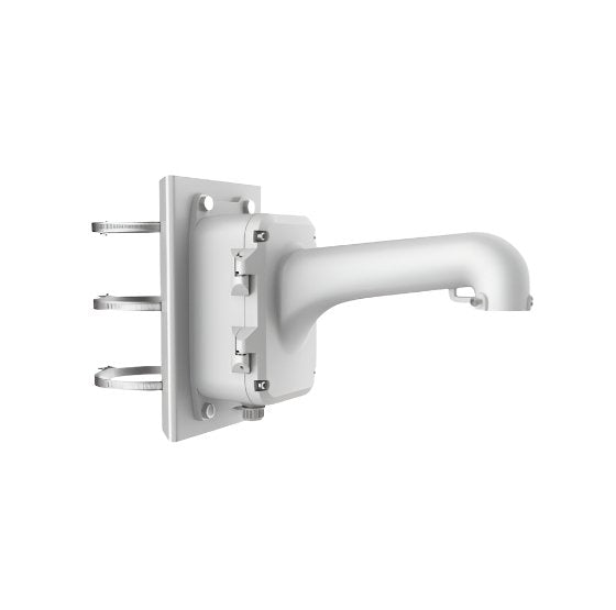 Hikvision DS-1604ZJ-BOX-POLE — Pole Mount Bracket with Junction Box for Speed Dome Cameras
