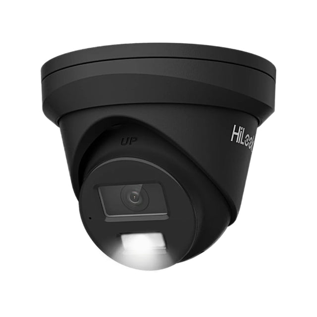 HiLook IPC-T363H-MU — 6MP Smart Hybrid Light Turret (Person & Vehicle AI, Built-in Mic)