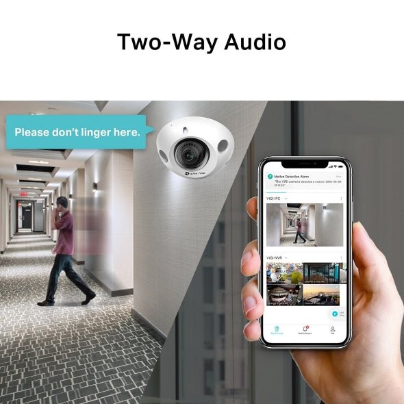 TP-Link 3MP IR Mini Dome Network Camera - VIGI C230I MINI(2.8MM) — image 8