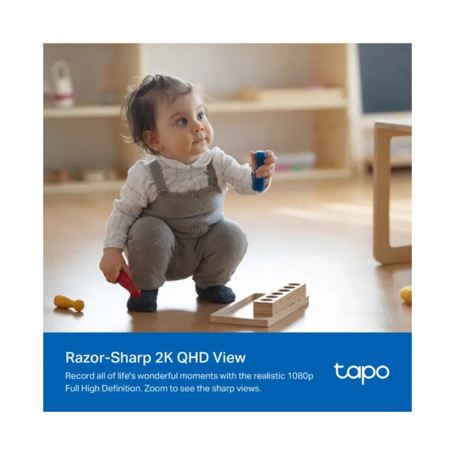 TP-Link Tapo C222 2K QHD Pan/Tilt Wi-Fi Security Camera