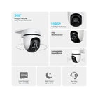 TP-Link Tapo TC40 Outdoor Pan Tilt Wi-Fi Security Camera | 1080p, 360°, Night Vision — image 2
