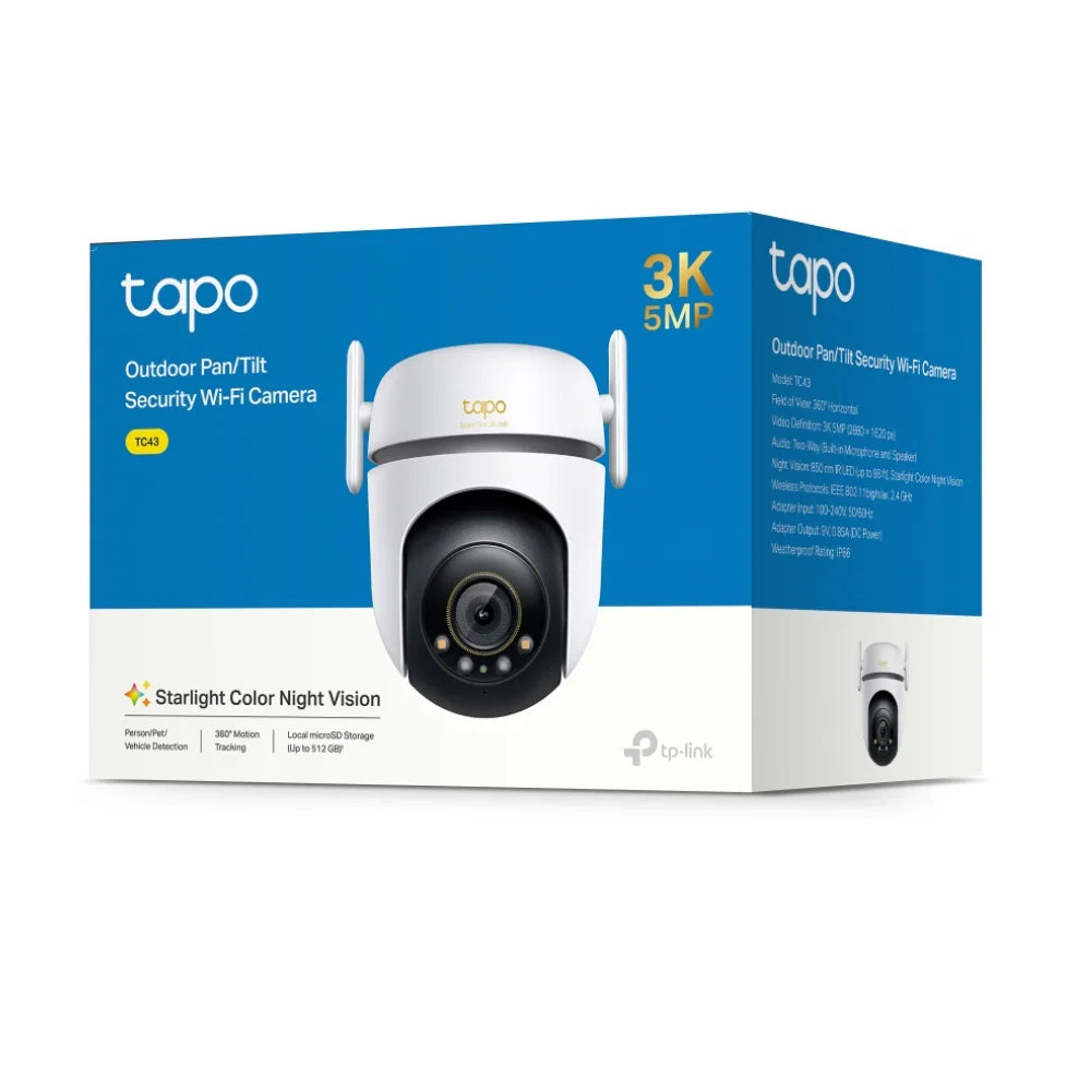 TP-Link Tapo TC43 2K QHD Indoor Pan/Tilt Wi-Fi Security Camera — image 5