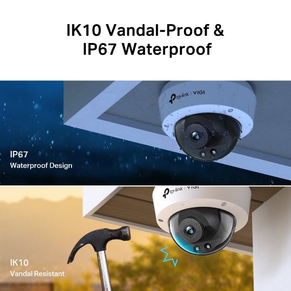 TP-Link VIGI 2MP IR Dome Network Camera - VIGI C220I(2.8MM) — image 7