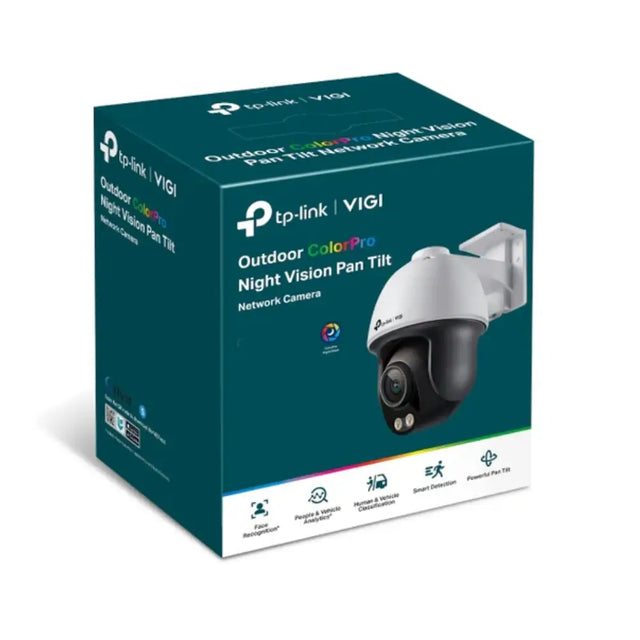 TP-Link VIGI C540S 4MP Outdoor Pan Tilt Camera | ColourPro Night Vision