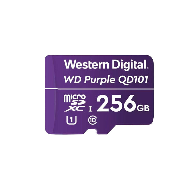 WD Purple SC QD101 Surveillance microSDXC Card – 128GB & 256GB