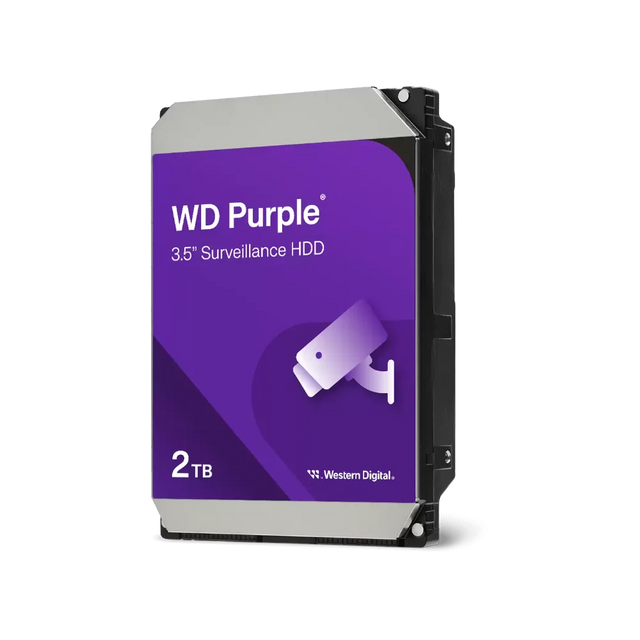 WD Purple Surveillance HDD for CCTV & NVR – 2TB to 14TB — image 1